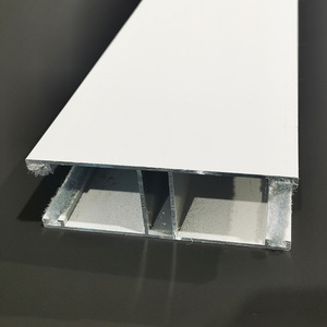 Riel de Cortina de Aleación de Aluminio de 30 mm, Doble Apertura en Forma de U, Accesorio para Persiana Enrollable, Diseño Minimalista en Gris Claro - Product Image 3