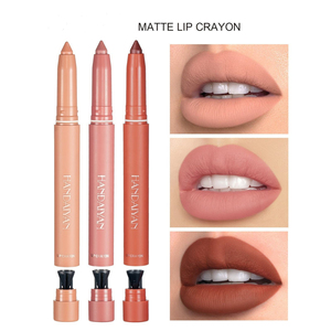 ชุดดินสอเขียนขอบปากเนื้อแมท 12 สี เม็ดสีแน่น ไม่เหนียวเหนอะหนะ สูตรแร่ธาตุ เกลี่ยง่าย ติดทนนาน แฟชั่นสำหรับแต่งหน้าประจำวัน - Product Image 5
