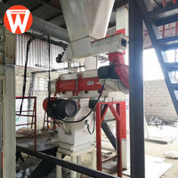 Chaîne de production de granulés d'aliments pour animaux mini Strongwin (Chine) – Nouvelle ligne 1,5-2,5 t/h avec moteur Siemens triphasé électrique, taux de formage de 98 %, granulés de 2-6 mm