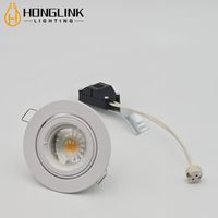 Angle de faisceau réglable 35w GU10 Foshan Commercial Home Office Utilisation Encastré Led Soffite Plafond Downlights 220v