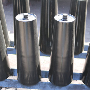 Iso Standaard Taps Toelopende Transportband Gelakte Stalen Buis Met Nylon Materiaal Nieuwe Staat - Product Image 3