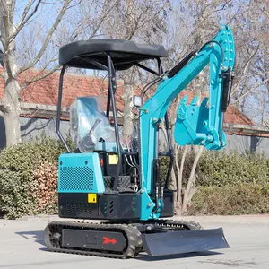 China-Marke SOAO Mini-Mikro-Bagger freier Eimer 1 Tonne 1,2 Tonnen 1,5 Tonnen kleiner Bagger zu verkaufen Preis