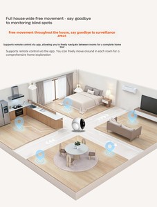 Robot Interactivo para Mascotas con WiFi, Cámara <span class=keywords><strong>de</strong></span> Visión Nocturna HD 1080p, 4G/Control Remoto, Recarga Automática, <span class=keywords><strong>Video</strong></span> Inteligente con IA para Gatos - Product Image 4