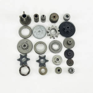 OEM manufaktur baja gigi pemacu Motor roda gigi Pinion bubuk metalurgi suku cadang mesin DEWIN merek disesuaikan ukuran - Product Image 5