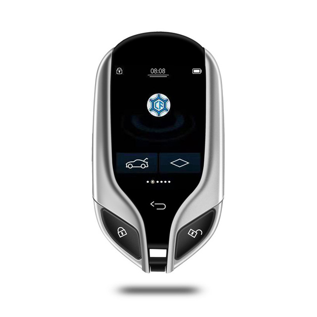 Smart LCD Key Fob With Mobile Control App Digital Car Key Alarm Anti Lost Alarm App Digital Key Land Out Key