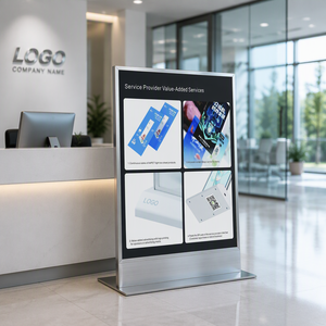 A4 Slim LED Magnetischer Menü-Posterrahmen mit USB-Anschluss, Tischständer-Leuchtkasten, doppelseitige Werbeanzeige, 10000K, IP20 - Product Image 6