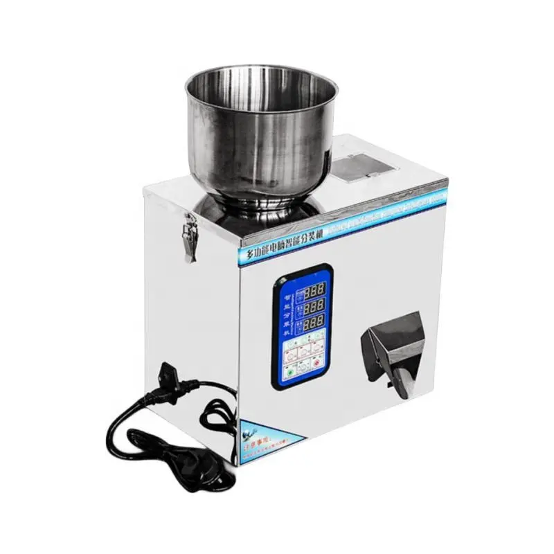 गर्म बिक्री वाले पालतू भोजन मिर्च मसाला पाउडर कॉफी बीन बैग स्टेनलेस स्टील वजन भरने की मशीन