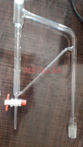 Appareil de distillation d'huiles essentielles MAYALAB MC25A Clevenger avec flacon inférieur et condenseur en verre borosilicate, capacité 25 ml - Product Image 2
