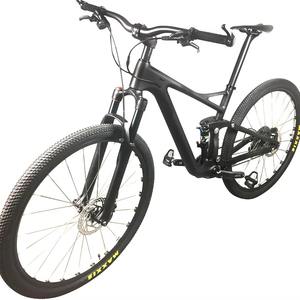 Ensemble de groupe <span class=keywords><strong>Enduro</strong></span> Suspension Carbone Frein à disque Cadre de vélo Conception agressive de vélo de montagne avec fibre de carbone - Product Image 2