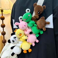 Boneka Plush Leher Panjang Berbagai Model, Dekorasi Gorden Custom, Gantungan Tas, Boneka Hewan Lucu, Boneka Lentur