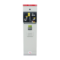 Unidad de distribución de anillo XGN SF6, equipo de transmisión de potencia de acero nominal de 24KV para aplicaciones MV y HV, voltaje nominal de 12KV