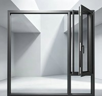 Véranda de jardin moderne personnalisable et facilement assemblable, insonorisée, avec verre trempé double couche et structure en alliage d'aluminium magnétique