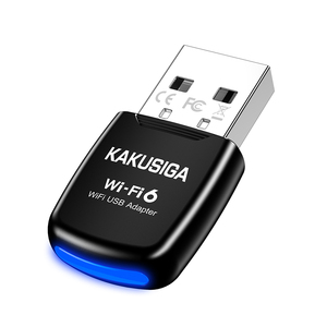 Kakusiga Wi Fi 6 USB Adapter Dual Band Wireless <b>Network</b> <b>Card</b> for PC Laptop Desktop - Product Image 1