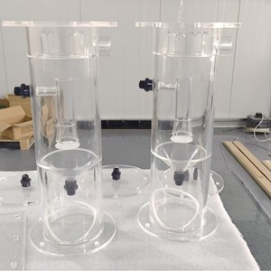 Tubo de Columna de Intercambio Iónico de Acrílico Transparente PMMA Redondo Personalizado con Brida para Uso en Laboratorio, con Tamaño y Proceso de Moldeo Personalizados - Product Image 1