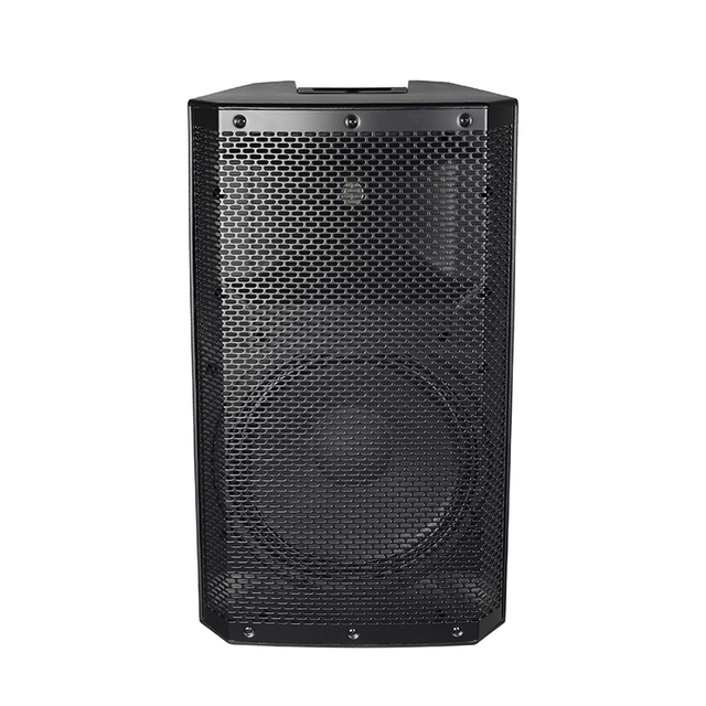 Professional AUX Input DSP Technology 12 Inch Woofer Titanium Tweeter Active PA Public Speaker for Mall and Super Market