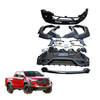 Kits de conversion de lifting 4x4 en Chine pour Hilux Revo 2015-2022 mise à niveau vers GR Sport 2023 2024 Kit de carrosserie feux de pare-chocs