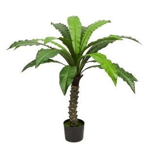 Thực tế nhân tạo nhựa Chim Yến Dương Xỉ bụi giả asplenium cây cho các bức tường khách sạn nhiệt đới & Trung tâm Spa - Product Image 6