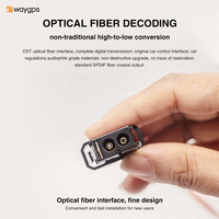 Adaptador de Preamplificador de Fibra Óptica Ewaygps MOST150, Decodificador de Audio para Actualización de Estéreo de Coche, CarPlay para Volkswagen MOQ 866 257
