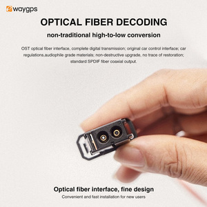 Adaptateur préamplificateur à fibre optique Ewaygps MOST150, mise à niveau de l'autoradio, décodeur audio, CarPlay pour Volkswagen MOQ 866 257 - Product Image 4