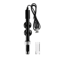 Sonde de remplacement Ph Aquarium Hydroponique Laboratoire Électrode Ph Mètre Test de potentiel BNC Q9 Connecteur Fil Sonde
