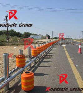 Barandilla de seguridad vial de espuma EVA/PU, sistema giratorio de rodillo a prueba de colisiones, barrera de choque, barandilla, carretera curva - Product Image 2