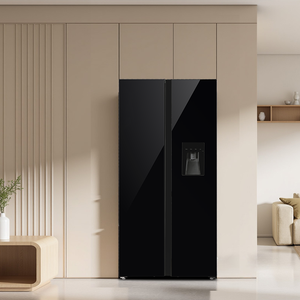 Novo Refrigerador Side-by-Side SONGPENG de Aço Inoxidável com Descongelamento Automático, Eficiência Energética, Elétrico para Uso Doméstico 500-599L - Product Image 5