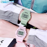 Montre tendance et best-seller pour couple, étanche, style universitaire, montre numérique sportive pour étudiants