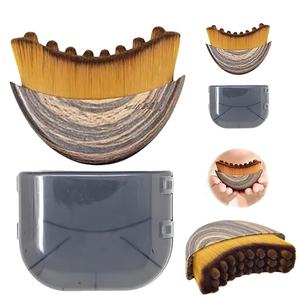 Tragbares Schönheitswerkzeug Gesichts-Trockenbürste Gesichtskontur-Massagegerät Kieferlinie-Formung Weiche Borsten Lymphatische Kontur Gesichtsmassagebürste - Product Image 1