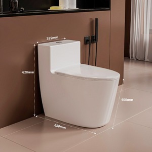 Vente en gros <span class=keywords><strong>TOTO</strong></span> Anti-gel Fissure Siphonique intégrée Grand diamètre Force d'impact élevé S-bend Anti-odeur Toilette pour appartement - Product Image 2