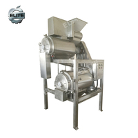 Industriële Mango Pitting Beater Juicer Machine Mangopulp Making Machine Met Kernel Verwijderen