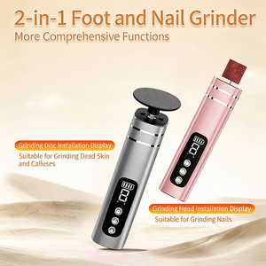 Removedor de Callos Eléctrico 6 en 1: Máquina de Pedicura con Discos de Lijado y Exfoliante para Pies para Talones Agrietados - Product Image 2