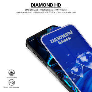 <span class=keywords><strong>Protection</strong></span> d'écran en verre trempé HD transparent de haute qualité avec effet diamant brillant pour <span class=keywords><strong>iPhone</strong></span> <span class=keywords><strong>12</strong></span>, 13, 14, 15, 16 <span class=keywords><strong>Pro</strong></span> <span class=keywords><strong>Max</strong></span> - Product Image 3