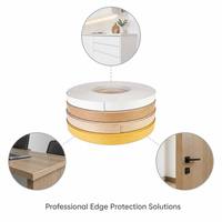 Bande de bordure MINGBANG pour meubles, grain de bois 0,4-3 mm, pour l'étanchéité des armoires de luxe, bande d'étanchéité en PVC souple imperméable, largeur 12-600 mm