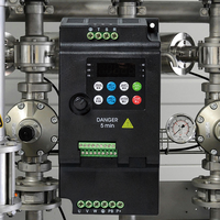 Mini VFD 1/3 Phase 220V 380V 0.75kW 1.5kW 2.2kW Convertisseur de Fréquence Variable VSD Inverseur de Commande pour Moteur à Induction CA