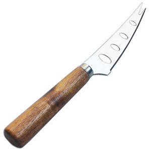 Couteau à fromage, tomates et fruits à lame dentelée DFK0329 avec manche en bois - Product Image 1