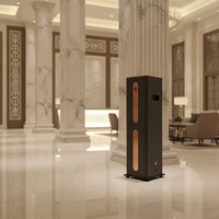 Diffuseur d'arômes électrique contrôlé par application Bluetooth, diffuseur d'huile parfumée commercial sur pied pour la diffusion de parfums
