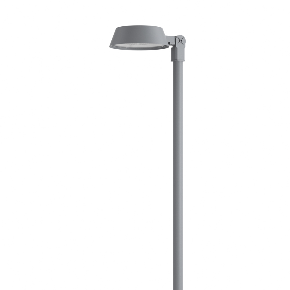 IP65 Led Post Top Garden Light 30W/50W/70W/90W Outdoor Area Light Aluminum Body CRI>70 5-Year Warranty Type II-V Beam Angle