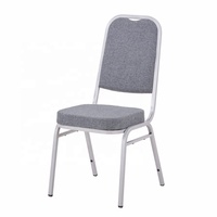 Chaises empilables pour mariage et église, avec structure métallique robuste, pour extérieur, maison, bureau, appartement, hôpital, atelier, entrée, parc