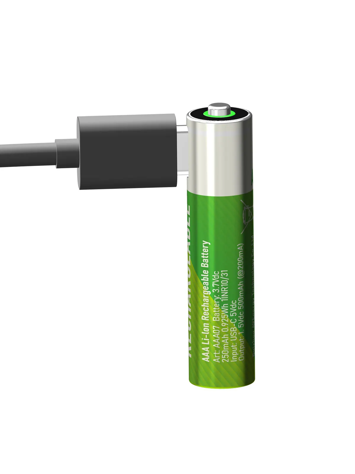 Hot Selling 1.5V Aaa Lithium Batterij 900mwh Li-Ion Usb Oplaadbare Batterijen Voor Thuisgebruik