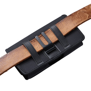 Étui <span class=keywords><strong>à</strong></span> double poche pour <span class=keywords><strong>téléphone</strong></span> portable Étui en nylon pour deux téléphones Xiaomi pour Moto pour Samsung pour iPhone - Product Image 5