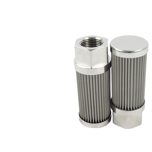 Cartouches filtrantes plissées en acier inoxydable personnalisées, filtres à écran pour pipelines industriels, équipement de filtration à panier, filtration - Product Image 1