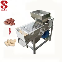 Machine électrique automatique multifonctionnelle en acier inoxydable pour éplucher la peau de haricot de noisette d'arachide blanchie