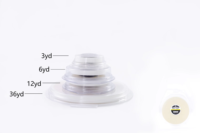 Ruban adhésif double face pour perruque frontale en dentelle et toupet, outil d'extension de cheveux, 2.54cm, 36 verges