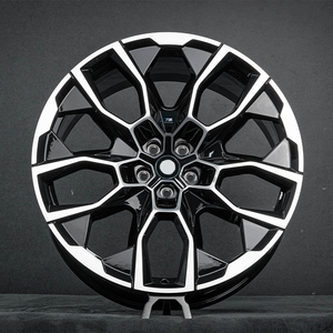 Nuevo Diseño de Ruedas de Aluminio Forjado con Acabado Plateado Mecanizado, Color Negro Brillante, Disponibles en 17, 18 y 19 Pulgadas - Product Image 3
