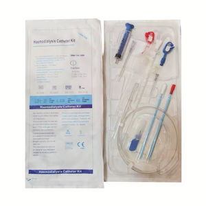 Best Quality Medical Supplies Hemodialysis <strong>Catheter</strong> Kit Double Lumen <strong>Dialysis</strong> <strong>Catheter</strong> 12Fr - Product Image 1
