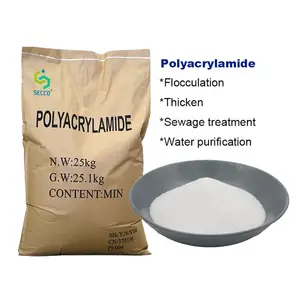 Flocculant agent anionic cationic pure polyacrylamide amide pam flocculant polymer chemical paam for clean wastewater process