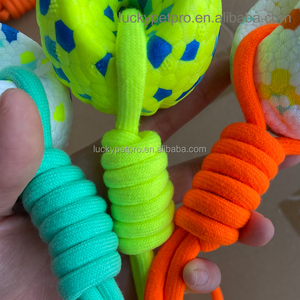 Pelota para mascotas de buena calidad <span class=keywords><strong>popular</strong></span> recién llegados, juguetes para perros, pelota para perros con cuerda ETPU para cachorros pequeños - Product Image 5