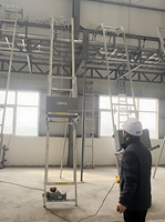 Échelle élévatrice légère en alliage d'aluminium, électrique, portable, pour panneaux solaires, équipement de levage pour la construction de toitures