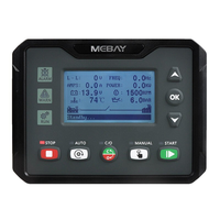 Controlador de Grupo Electrógeno PLC MEBAY DC42S, Módulo de Control de Generador con Monitoreo de Red Eléctrica, Suministro a Granel