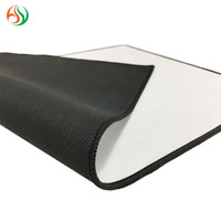 Tapis de souris imperméable AY 90x45 Blanc uni en tissu Sublimation Grand tapis de souris Luxe Tapis de souris uni